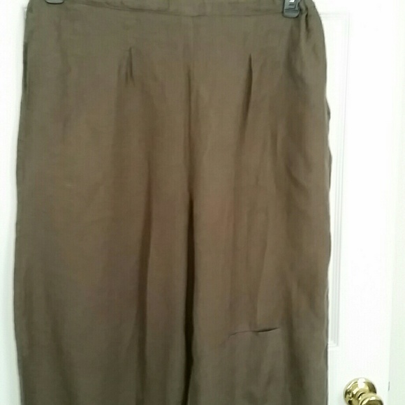 Wide pants 100% linen - Picture 2 of 3